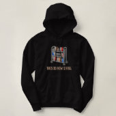 Dit is hoe ik Librarische Gifts Bookworm Readin Hoodie (Design voorkant)