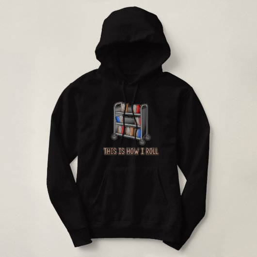 Dit is hoe ik Librarische Gifts Bookworm Readin Hoodie (Design voorkant)