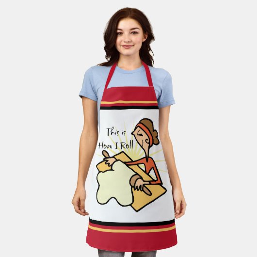 Dit is hoe ik moet bakken schort (Gedragen)