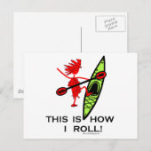 Dit is hoe ik moet rollen briefkaart (Voorkant / Achterkant)