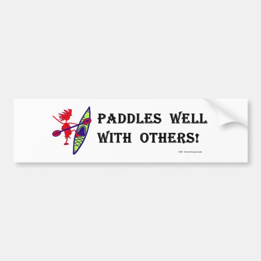 Dit is hoe ik moet rollen bumpersticker (Voorkant)