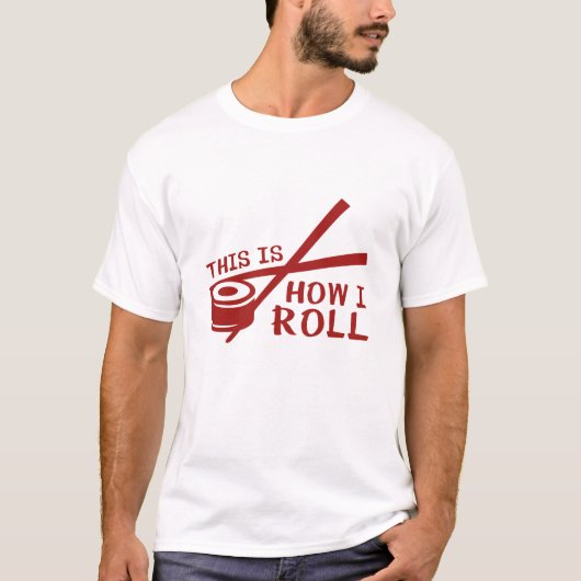Dit is hoe ik moet rollen t-shirt (Voorkant)