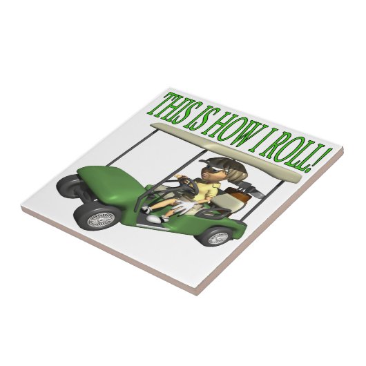 Dit is hoe ik moet rollen tegeltje (Zijkant)