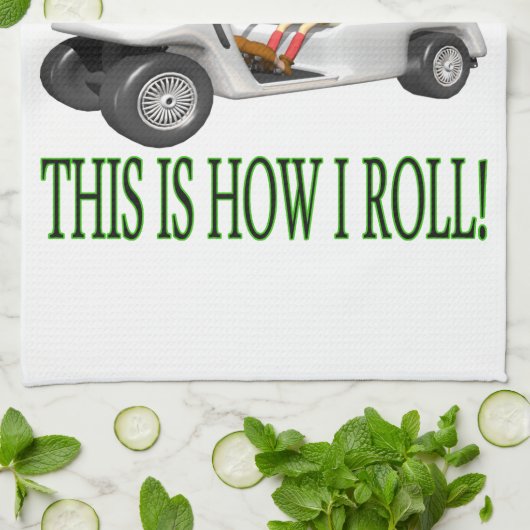 Dit is hoe ik moet rollen theedoek (Gevouwen)