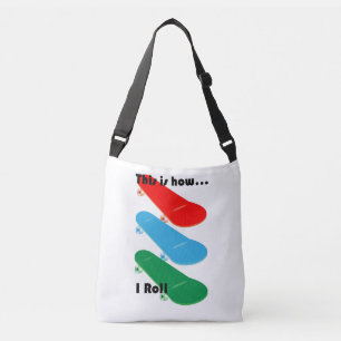 Dit is hoe ik ontwerp rol - Aangepast alles-over-d Crossbody Tas