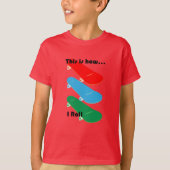 Dit is hoe ik Ontwerp rol - Kinderen Basic T-Shirt (Voorkant)