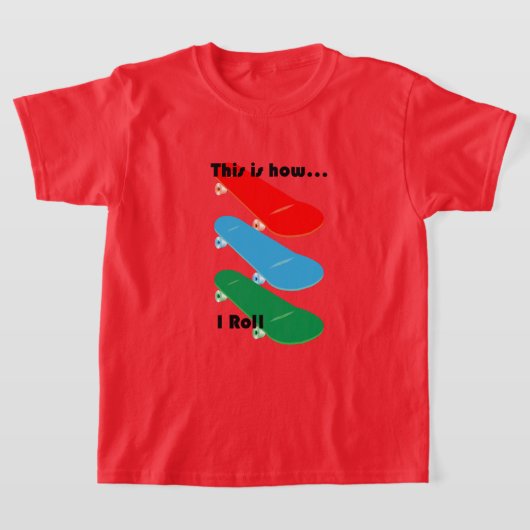 Dit is hoe ik Ontwerp rol - Kinderen Basic T-Shirt (Laagn)