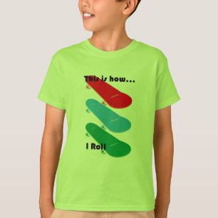 Dit is hoe ik Ontwerp rol - Kinderen Basic T-Shirt