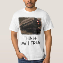 Dit is Hoe Ik Plezier Train T-shirt