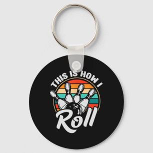 Dit Is Hoe Ik Retro Bowling Rol 60s 70s Bowler Fu Sleutelhanger