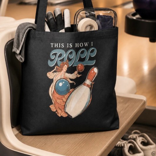 Dit is hoe ik rol Bowling Tote Tas