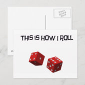 Dit is hoe ik rol briefkaart (Voorkant / Achterkant)