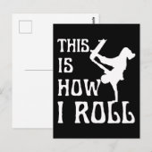 DIT IS HOE IK ROL BRIEFKAART (Voorkant / Achterkant)