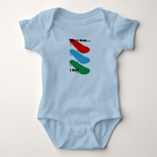 Dit is hoe ik rol Design - Baby Jersey Bodysuit