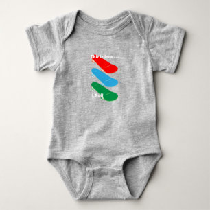 Dit is hoe ik rol Design - Baby Jersey Bodysuit