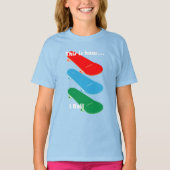 Dit is hoe ik rol Design - Meisjes Basic T-Shirt (Voorkant)