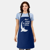 Dit is hoe ik rol - duiken met haai schort (Gedragen)