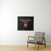 Dit Is Hoe Ik Rol Funny RPG Dobbelstenen Wandkleed (In Situ (horizontaal))