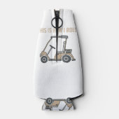 Dit is hoe ik rol golfkar grappige golfers flesjeskoeler (Achterkant)