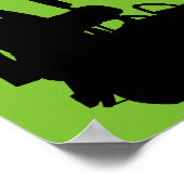 Dit is hoe ik rol golfkar grappige poster bord (Hoek)