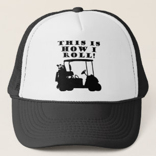 Dit Is Hoe Ik Rol Golfkarretje Grappige Balpet Hoe Trucker Pet