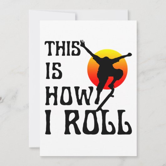 Dit is hoe ik rol kaart (Voorkant)