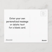 Dit is hoe ik rol kaneelrol muffin persoonlijk briefkaart (Achterkant)