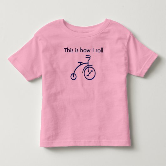 Dit is hoe ik rol kinder shirts (Voorkant)