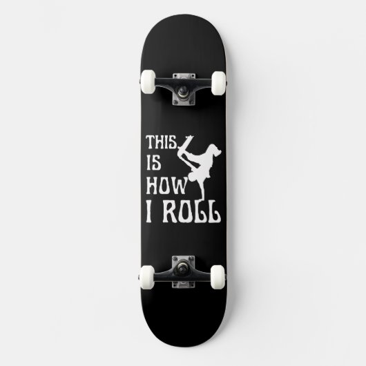 DIT IS HOE IK ROL PERSOONLIJK SKATEBOARD (Voorkant)