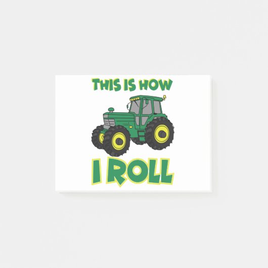 Dit is hoe ik rol post-it® notes (Voorkant)