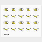 Dit is hoe ik rol ronde sticker (Vel)