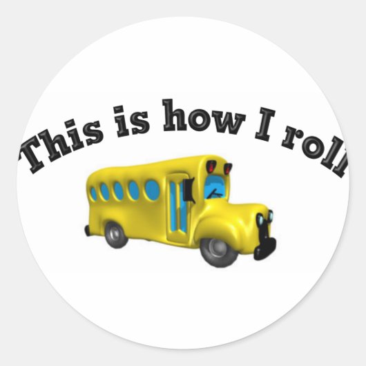 Dit is hoe ik rol ronde sticker (Voorkant)