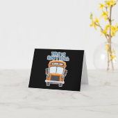 Dit Is Hoe Ik Rol Schoolbuschauffeur Kaart (Gele Bloem)