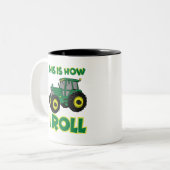 Dit is hoe ik rol tweekleurige koffiemok (Voorkant links)