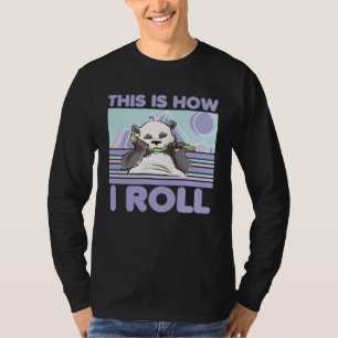Dit Is Hoe Ik Rol Zoo Dier Panda Beer T-shirt