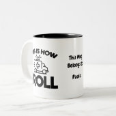 Dit is hoe ik Roll Tweekleurige Koffiemok (Voorkant links)