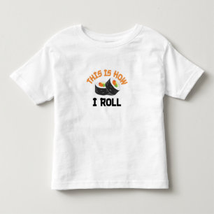Dit is hoe ik rolt - Funny Sushi Kinder Shirts
