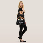 Dit is hoe ik rolt - Funny Sushi Tote Bag (Op model)