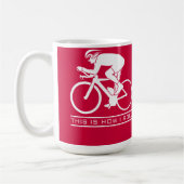 Dit is hoe ik rolt - Mok fietsen (Links)