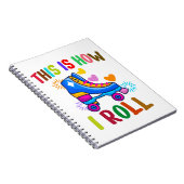 Dit is hoe ik rolt - rolschaatsen notitieboek (Rechterzijde)