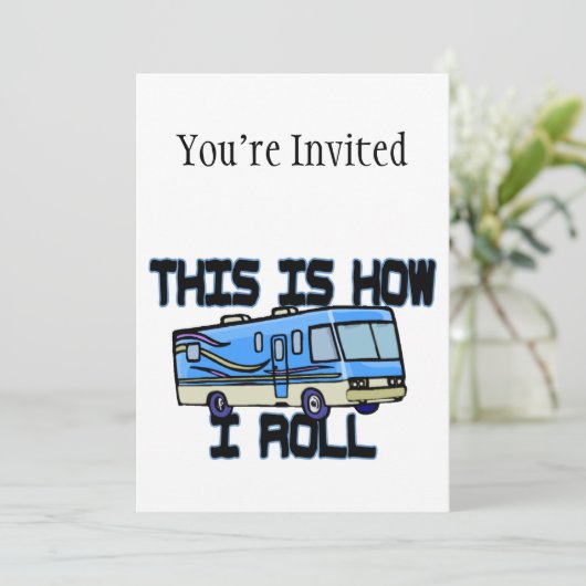 Dit is hoe ik RV moet rollen Kaart (Staand voorkant)