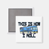 Dit is hoe ik RV moet rollen Magneet (Voorkant / Achterkant)