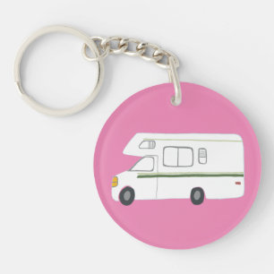 DIT IS HOE IK RV Motorhome Camping CUSTOM ROLL Sleutelhanger