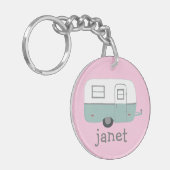 DIT IS HOE IK RV-trailer VERPLETTEREN KLANT Sleutelhanger (Voorkant Links)