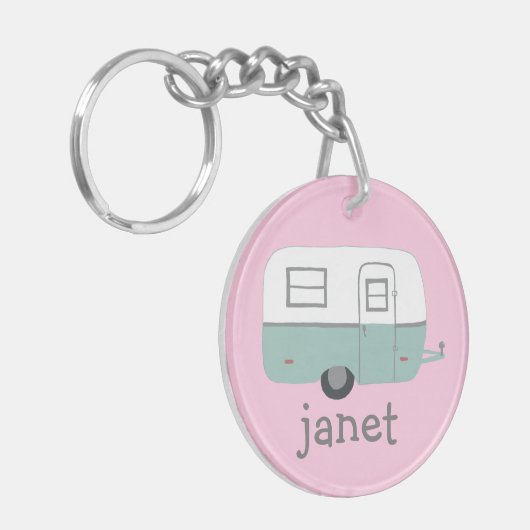 DIT IS HOE IK RV-trailer VERPLETTEREN KLANT Sleutelhanger (Voorkant Links)