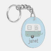 DIT IS HOE IK RV-trailer VERPLETTEREN KLANT Sleutelhanger (Voorkant Links)