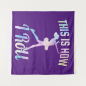 Dit is hoe ik schaats wandkleed (Voorkant (horizontaal))