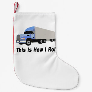 Dit is hoe ik Semi Truck kan rollen Kleine Kerstsok