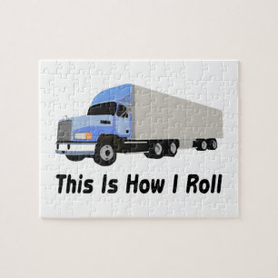 Dit is hoe ik Semi Truck kan rollen Legpuzzel