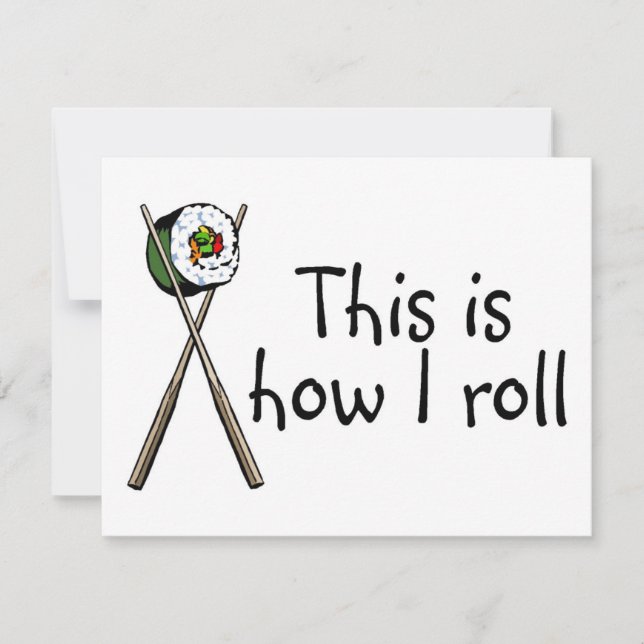 Dit is hoe ik Sushi kan rollen (Voorkant)